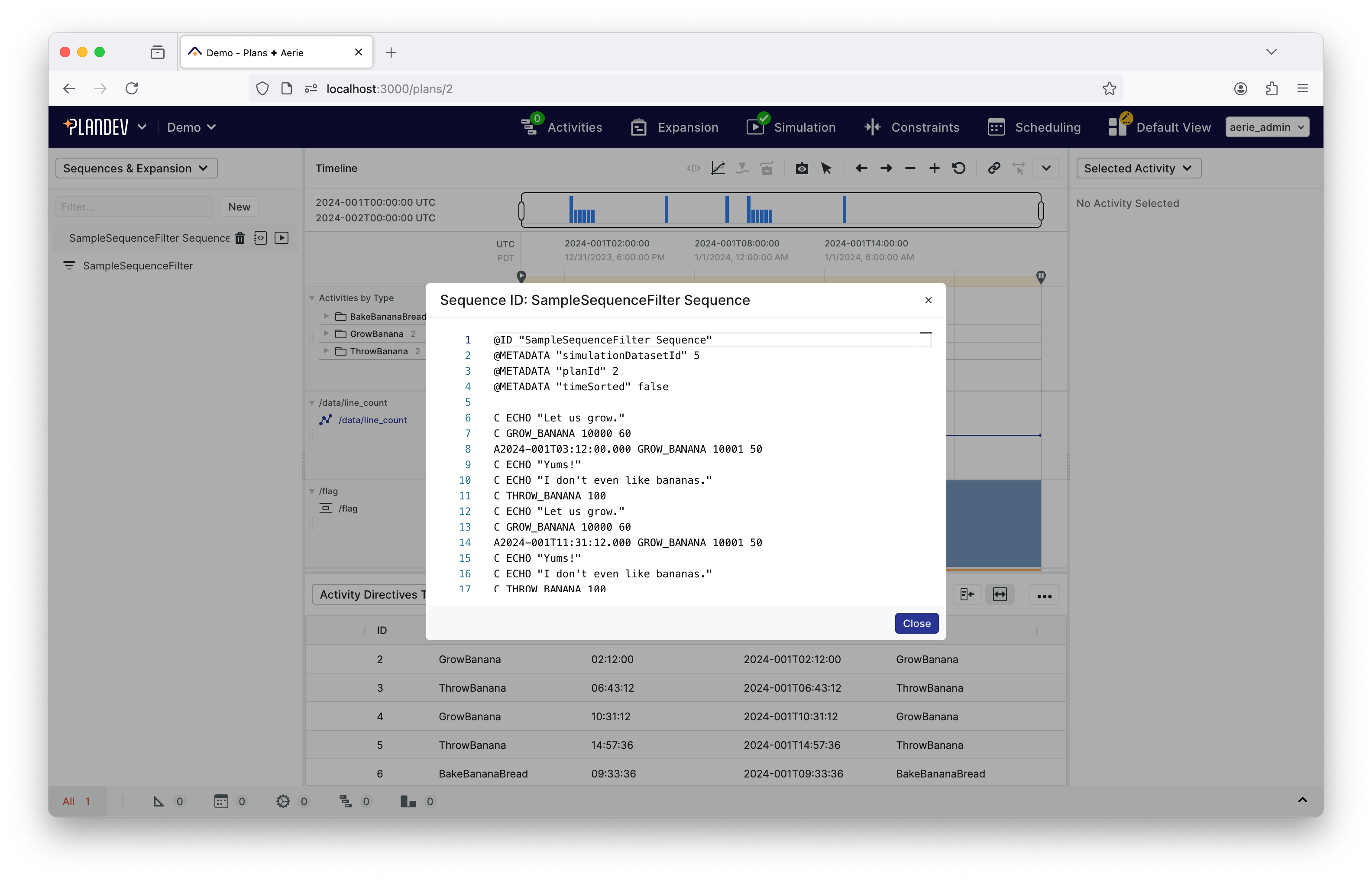 PlanDev UI - The Result