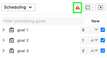 PlanDev UI - Scheduling Failed